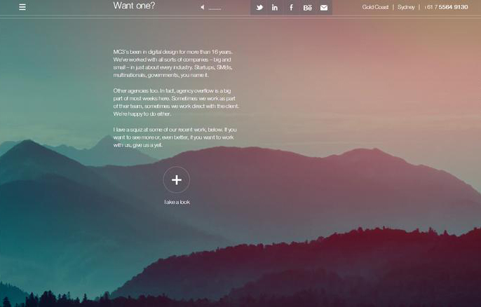 如何制作舒适简约的网页设计效果？