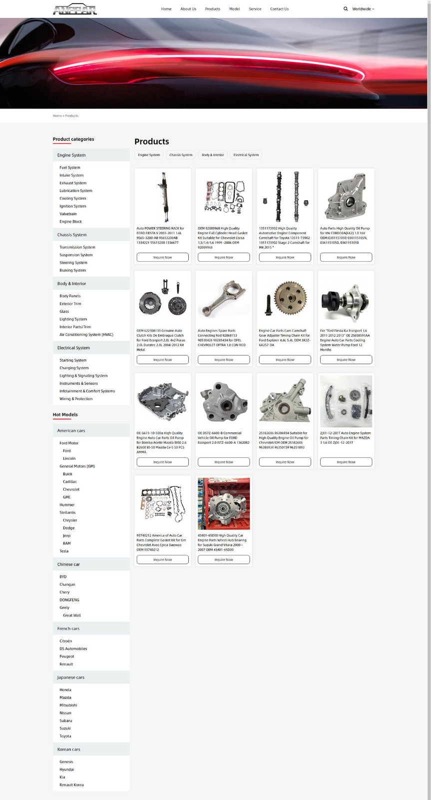 Products - Guangzhou Ampar Auto Spare Parts Co., Ltd.